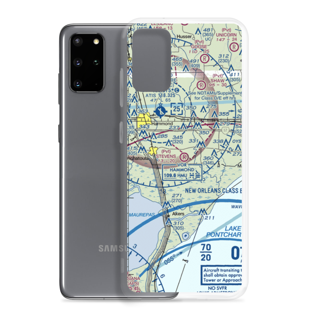 Stevens Strip (32LS) VFR Sectional Samsung Case Samsung Galaxy S20 Plus model shown