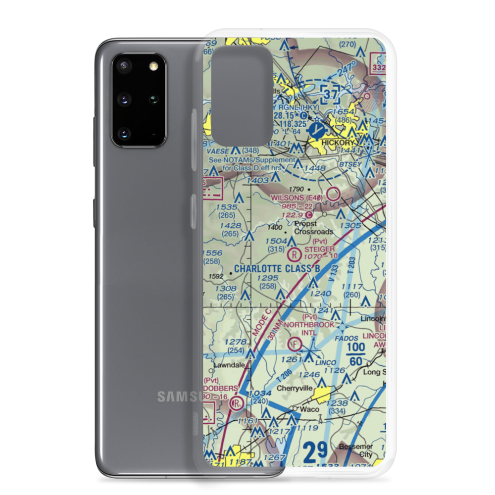 Stieger Field (NC78) VFR Sectional Samsung Case Samsung Galaxy S20 Plus model shown