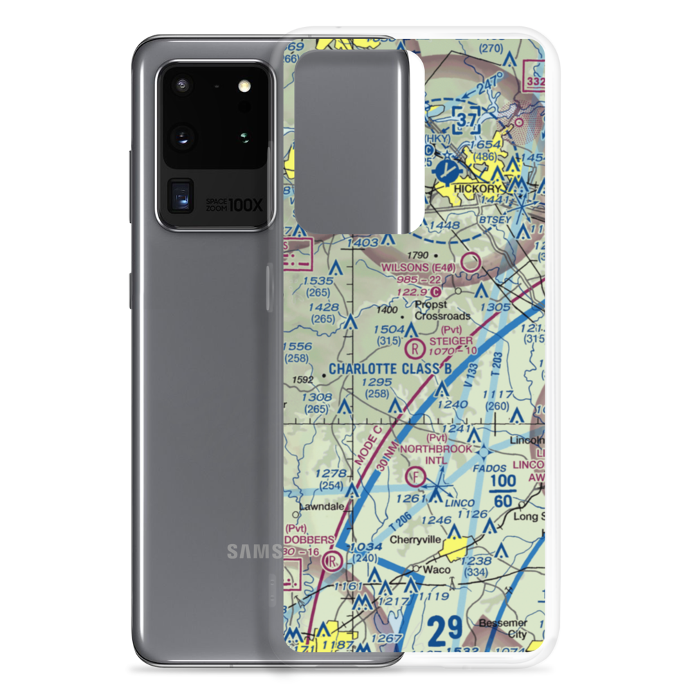 Stieger Field (NC78) VFR Sectional Samsung Case Samsung Galaxy S20 Ultra model shown