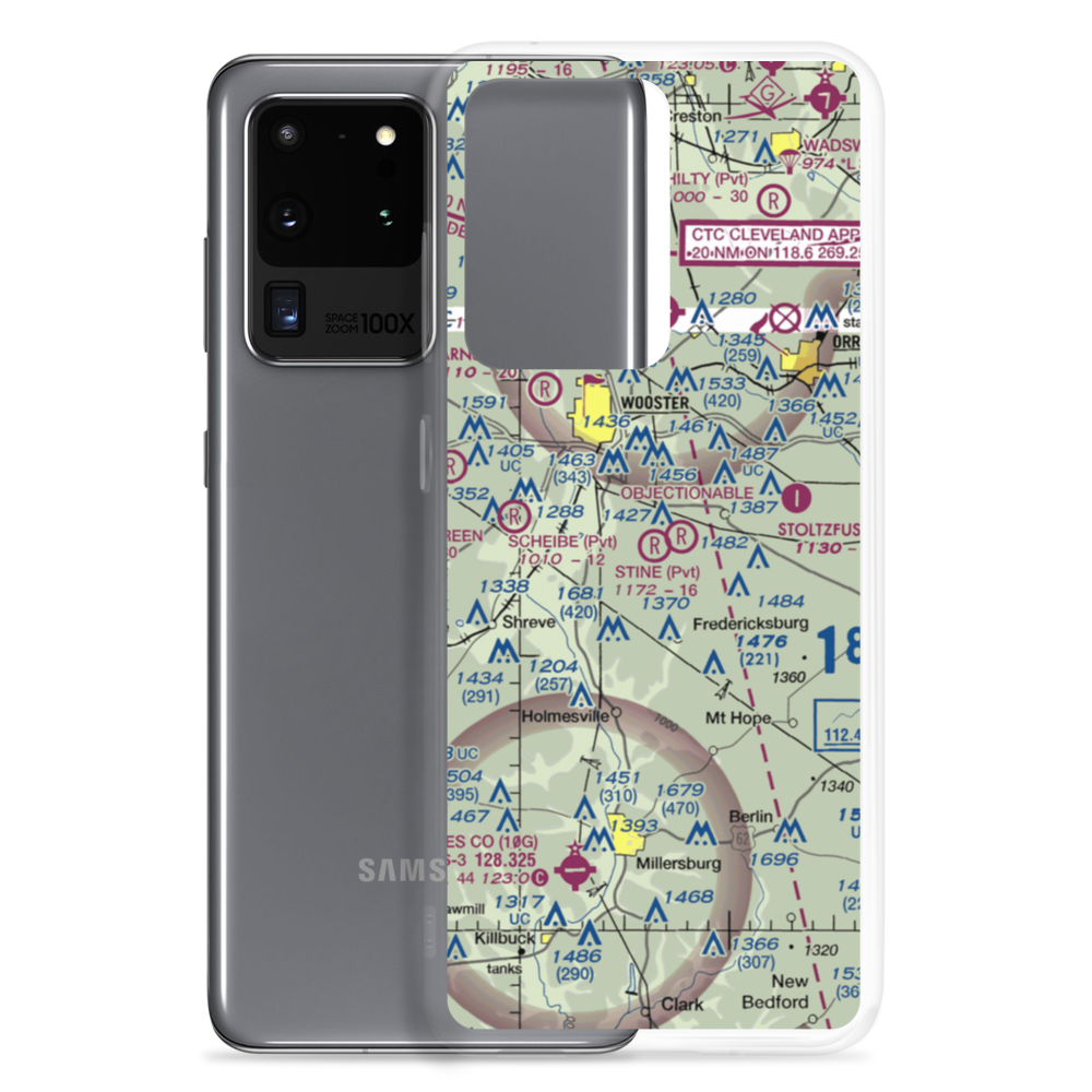 Stine Field (91OH) VFR Sectional Samsung Case Samsung Galaxy S20 Ultra model shown