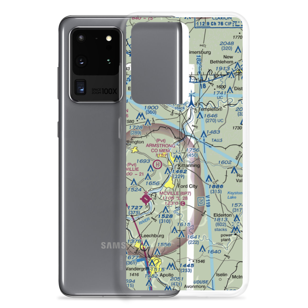 Stitt Airport (PN59) VFR Sectional Samsung Case Samsung Galaxy S20 Ultra model shown