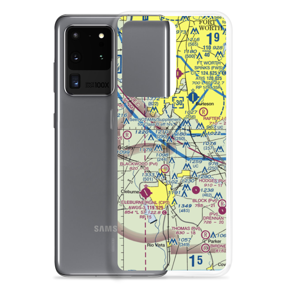 Stol Field (8TS5) VFR Sectional Samsung Case Samsung Galaxy S20 Ultra model shown
