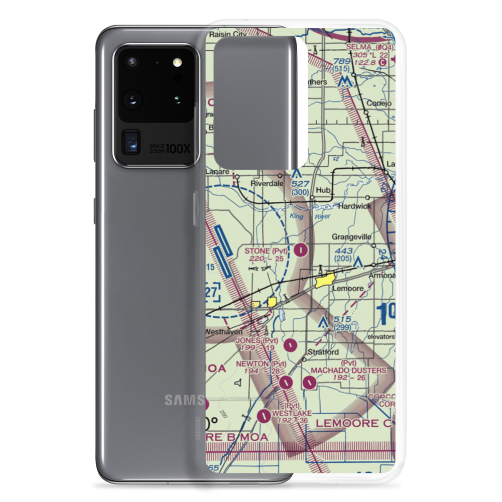 Stone Airstrip (32CA) VFR Sectional Samsung Case Samsung Galaxy S20 Ultra model shown