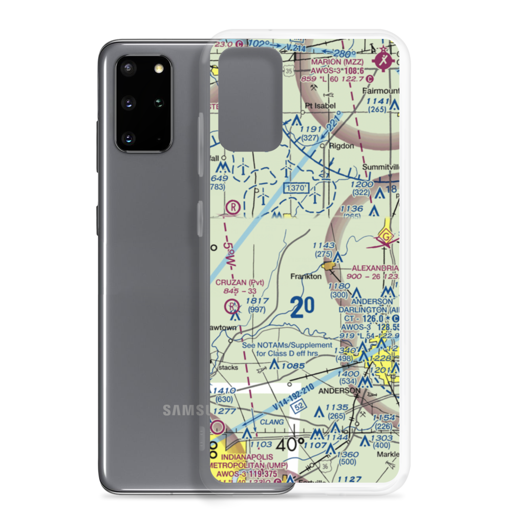 Stottlemyer Airport (2II3) VFR Sectional Samsung Case Samsung Galaxy S20 Plus model shown