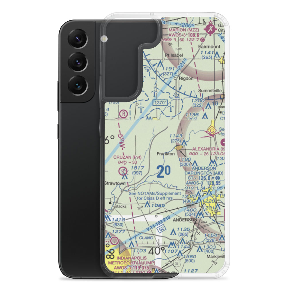 Stottlemyer Airport (2II3) VFR Sectional Samsung Case Samsung Galaxy S22 Plus model shown