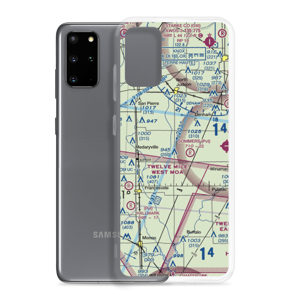 Stout Field (3II5) VFR Sectional Samsung Case Samsung Galaxy S20 Plus model shown