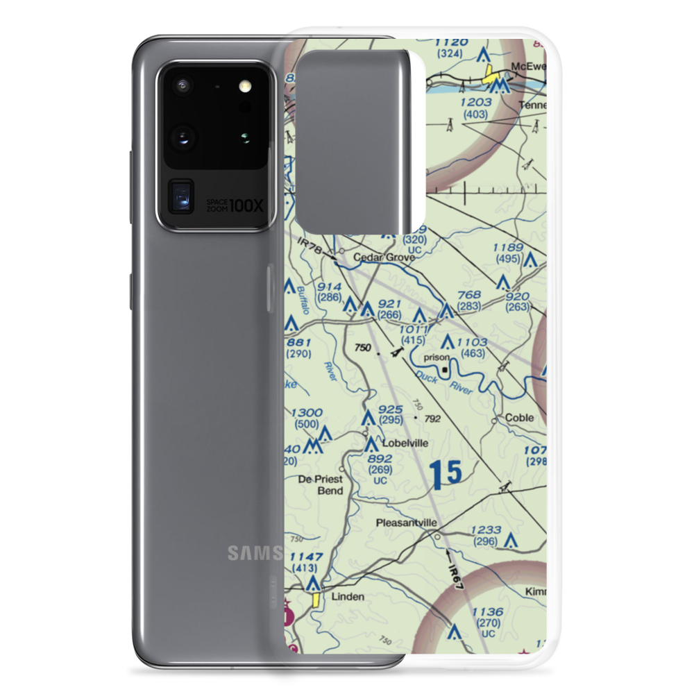 Strickland/Smalley Field (AL03) VFR Sectional Samsung Case Samsung Galaxy S20 Ultra model shown