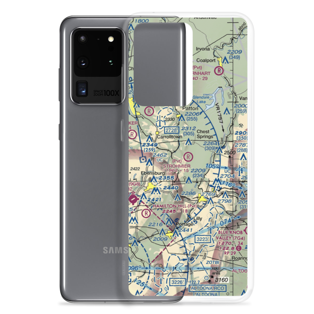 Strohmier Airport (PN53) VFR Sectional Samsung Case Samsung Galaxy S20 Ultra model shown