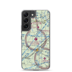 Stuttgart Municipal Airport / Carl Humphrey Field (SGT) VFR Sectional Samsung Case