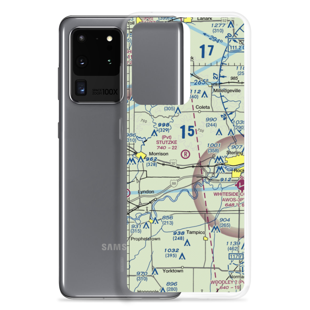Stutzke Airport (LL38) VFR Sectional Samsung Case Samsung Galaxy S20 Ultra model shown