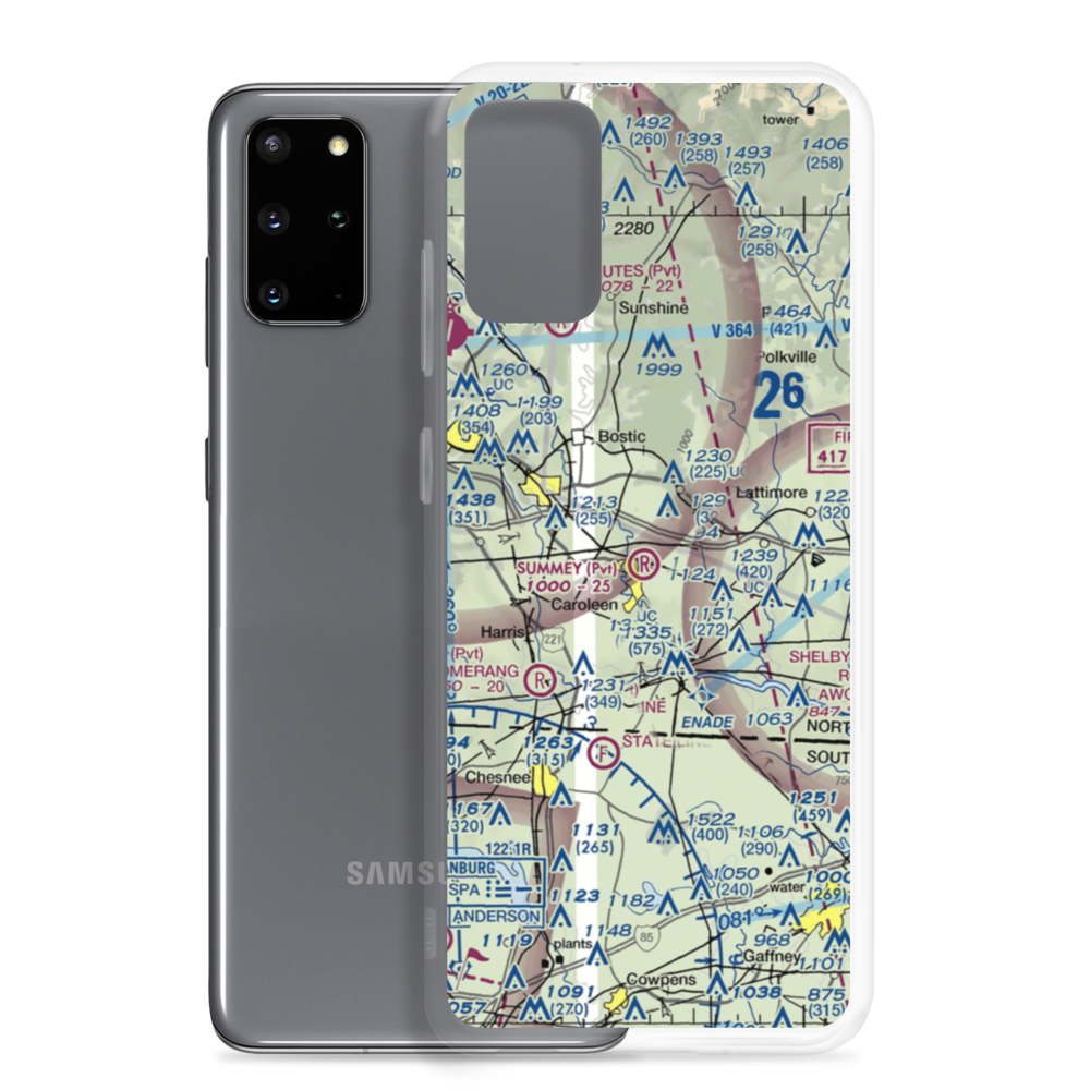 Summey Airpark (8NC2) VFR Sectional Samsung Case Samsung Galaxy S20 Plus model shown