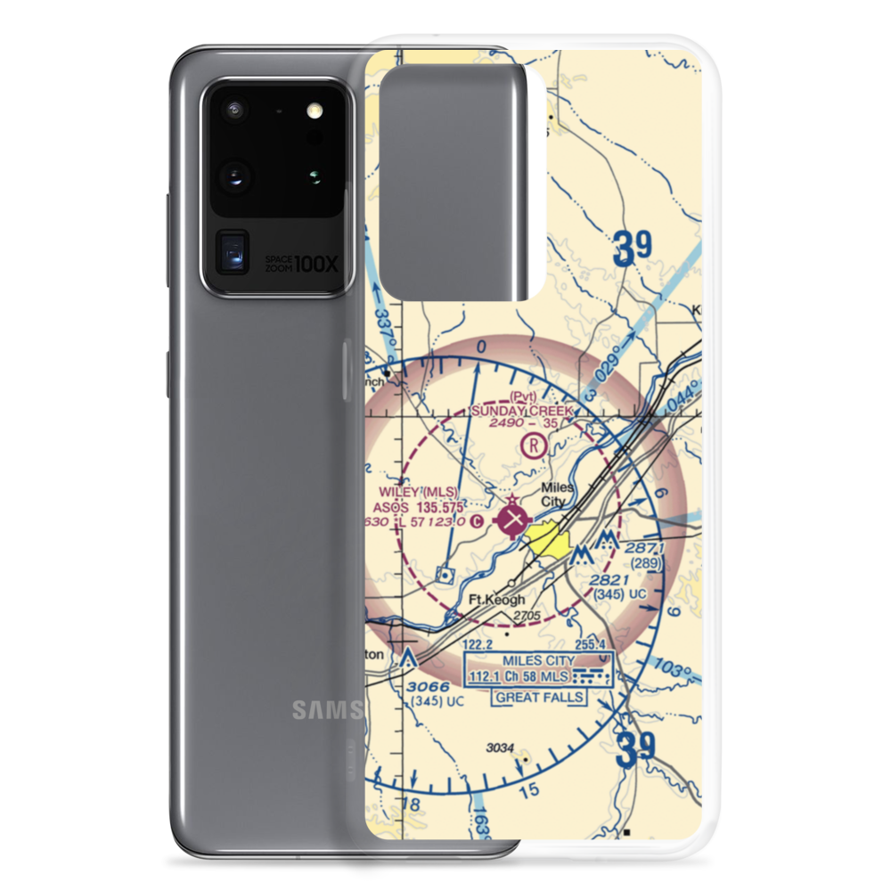 Sunday Creek Airpark (MT29) VFR Sectional Samsung Case Samsung Galaxy S20 Ultra model shown