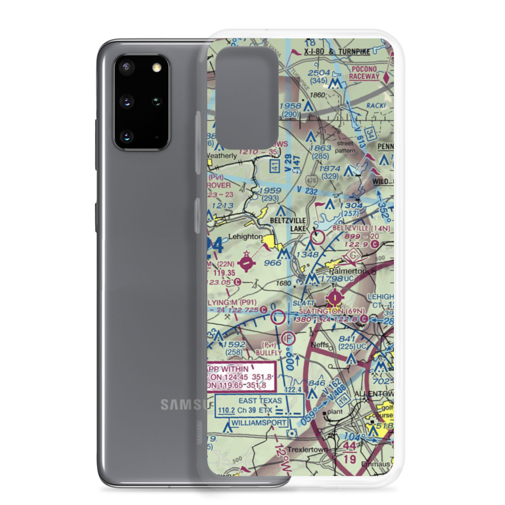 Sunny Rest Airport (8PA8) VFR Sectional Samsung Case Samsung Galaxy S20 Plus model shown