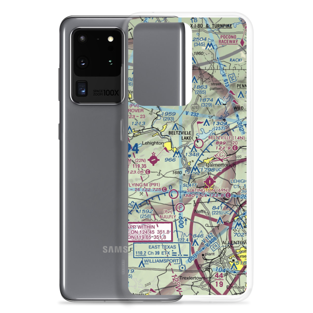 Sunny Rest Airport (8PA8) VFR Sectional Samsung Case Samsung Galaxy S20 Ultra model shown