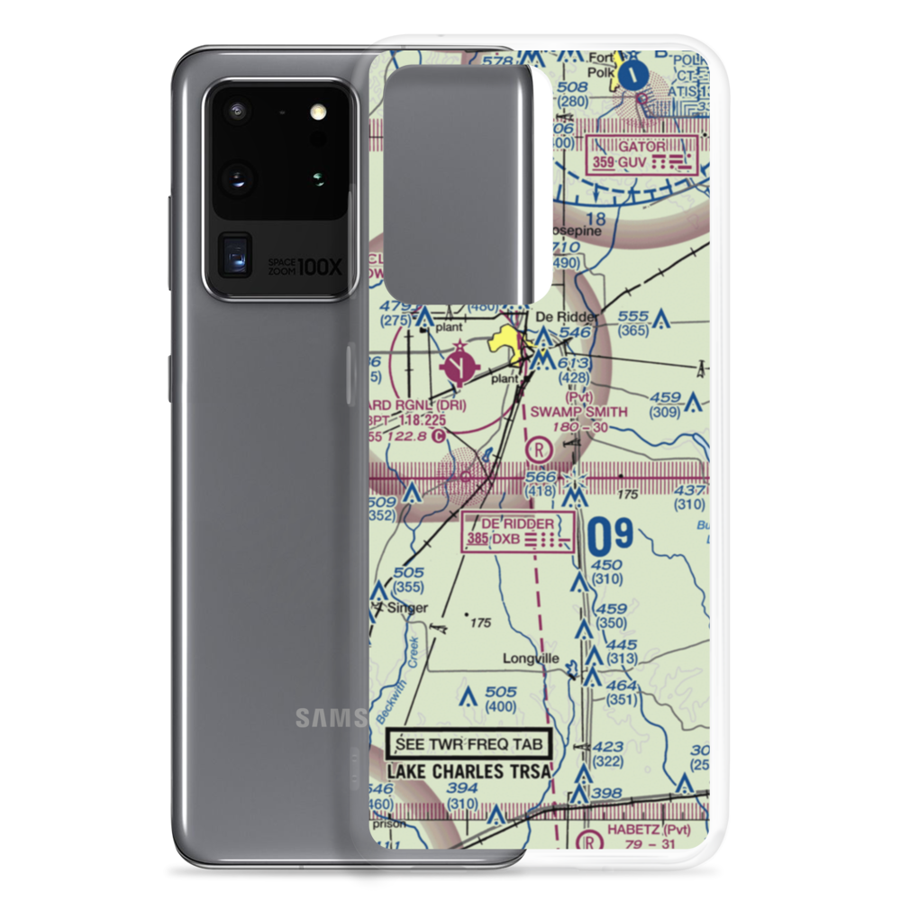 Swamp Smith Airport (34LA) VFR Sectional Samsung Case Samsung Galaxy S20 Ultra model shown