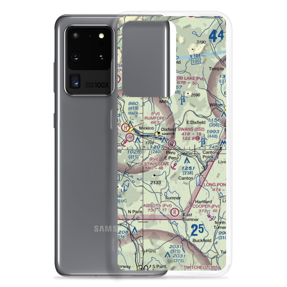 Swans Field (3S2) VFR Sectional Samsung Case Samsung Galaxy S20 Ultra model shown