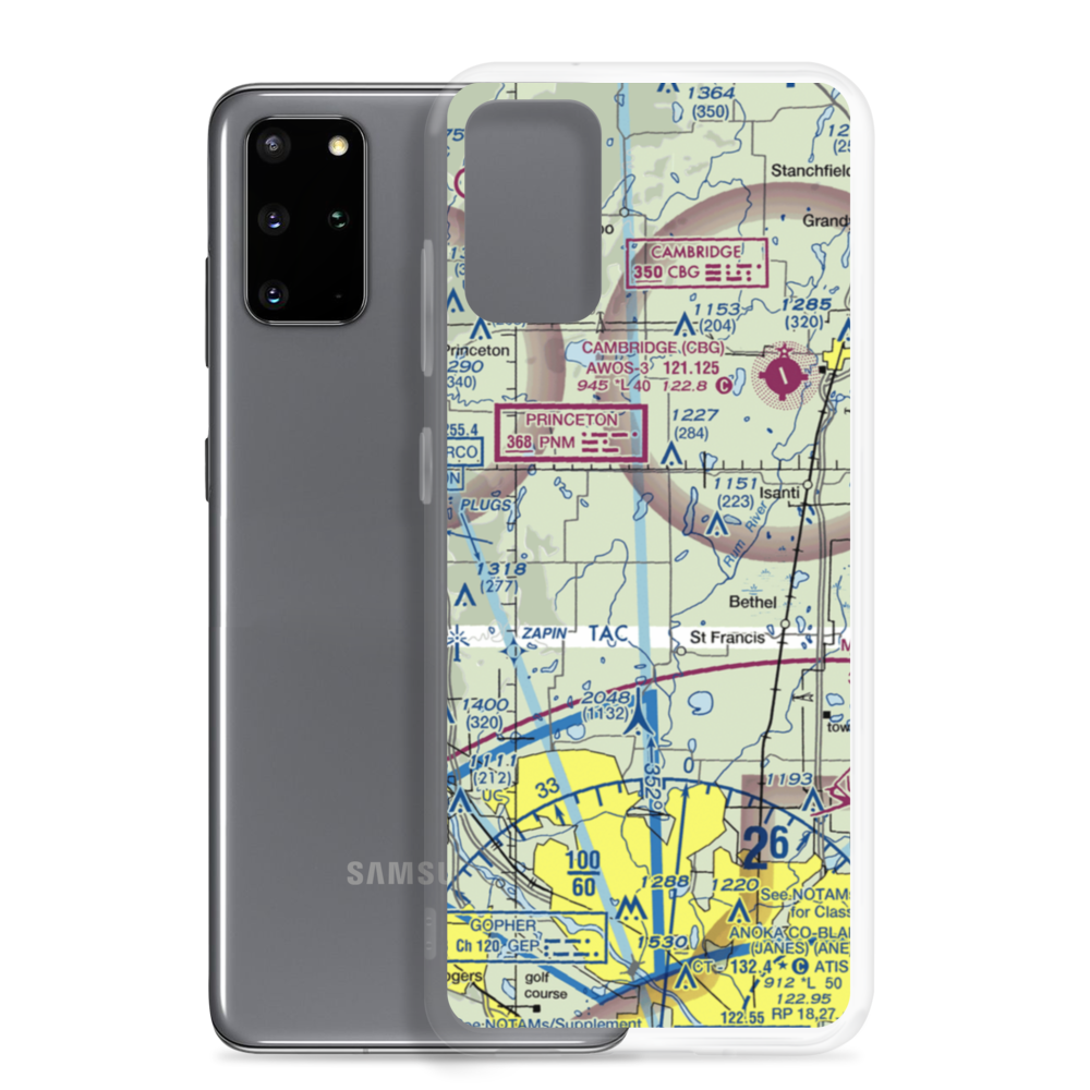 Swanson Field (MY95) VFR Sectional Samsung Case Samsung Galaxy S20 Plus model shown