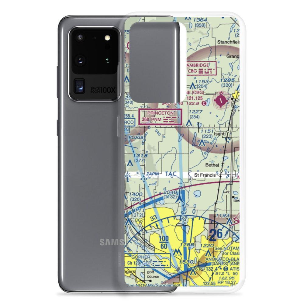 Swanson Field (MY95) VFR Sectional Samsung Case Samsung Galaxy S20 Ultra model shown