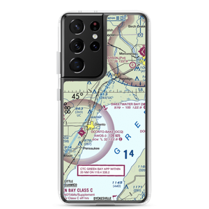 Sweetwater Bay Seaplane Base (30W) VFR Sectional Samsung Case