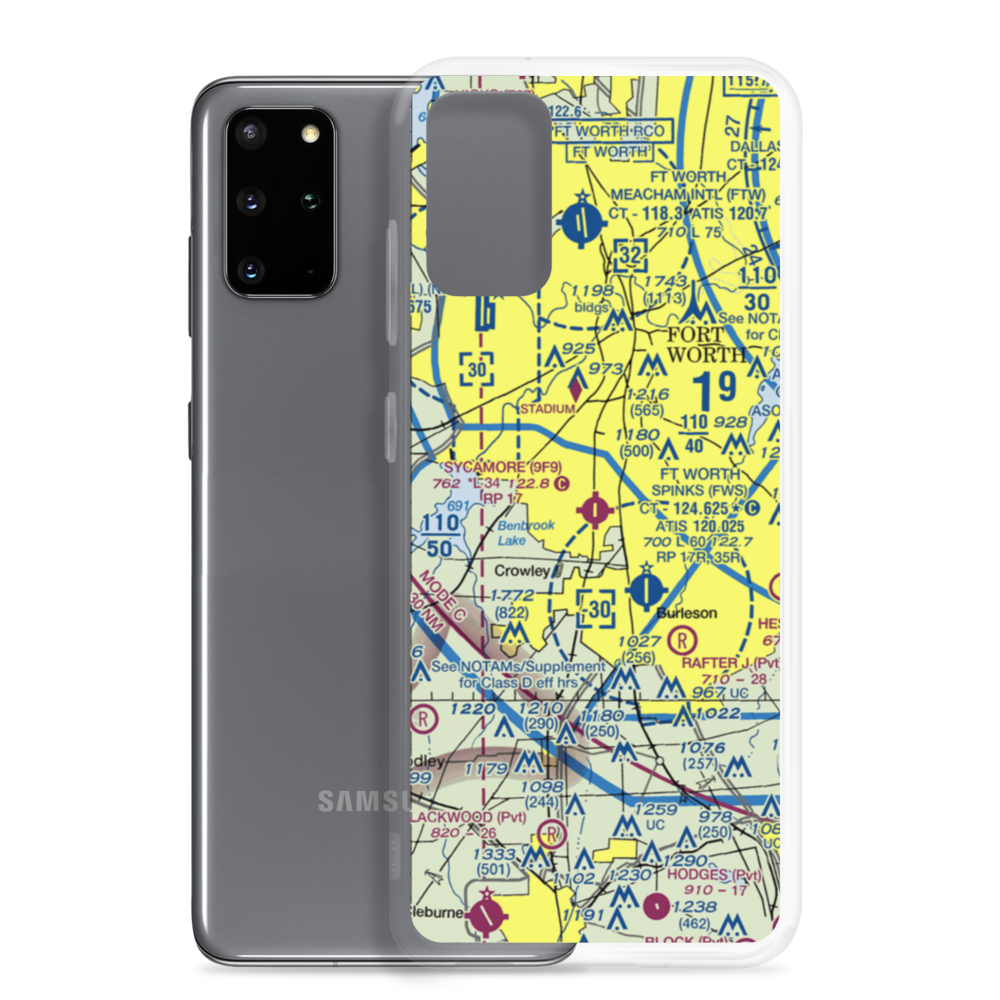 Sycamore Strip (9F9) VFR Sectional Samsung Case Samsung Galaxy S20 Plus model shown