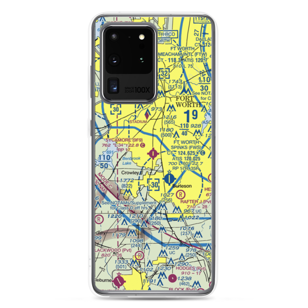 Sycamore Strip (9F9) VFR Sectional Samsung Case Samsung Galaxy S20 Ultra model shown