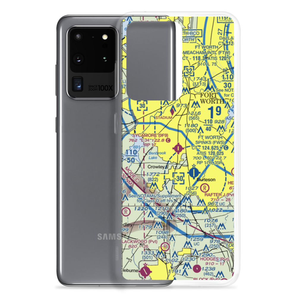 Sycamore Strip (9F9) VFR Sectional Samsung Case Samsung Galaxy S20 Ultra model shown