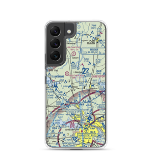 T & M Ag Aviation Airport (LA52) VFR Sectional Samsung Case