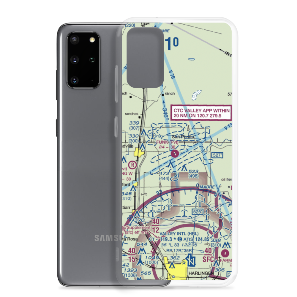 T.R. Funk Inc Airport (92XS) VFR Sectional Samsung Case Samsung Galaxy S20 Plus model shown