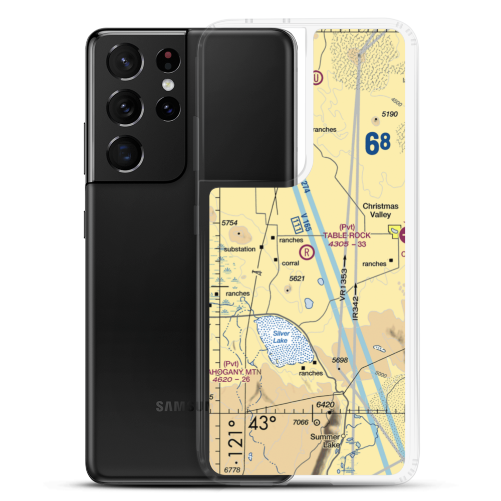 Table Rock Airport (OG06) VFR Sectional Samsung Case Samsung Galaxy S21 Ultra model shown