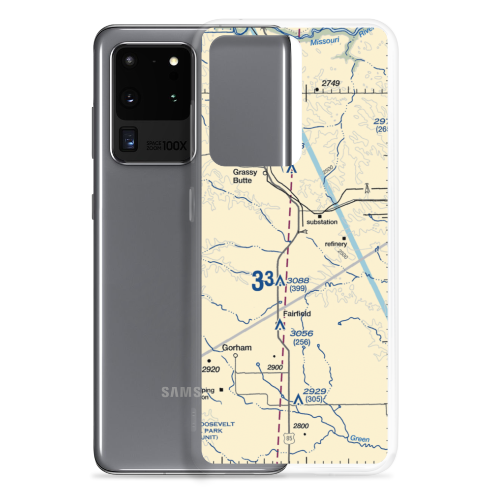 Tachenko Strip (NA61) VFR Sectional Samsung Case Samsung Galaxy S20 Ultra model shown