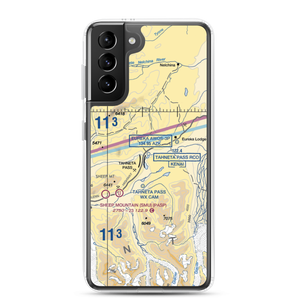 Tahneta Pass Airport (HNE) VFR Sectional Samsung Case