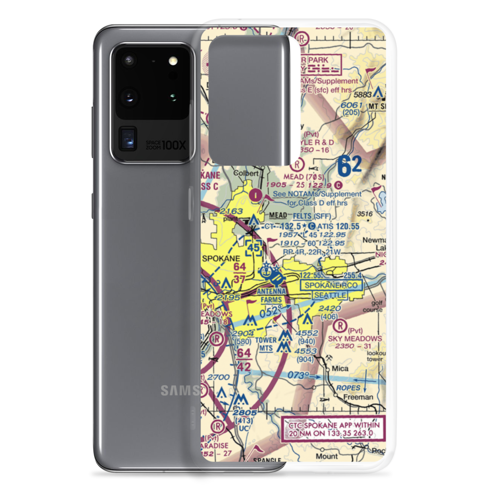 Tai's Landing Airport (WN61) VFR Sectional Samsung Case Samsung Galaxy S20 Ultra model shown