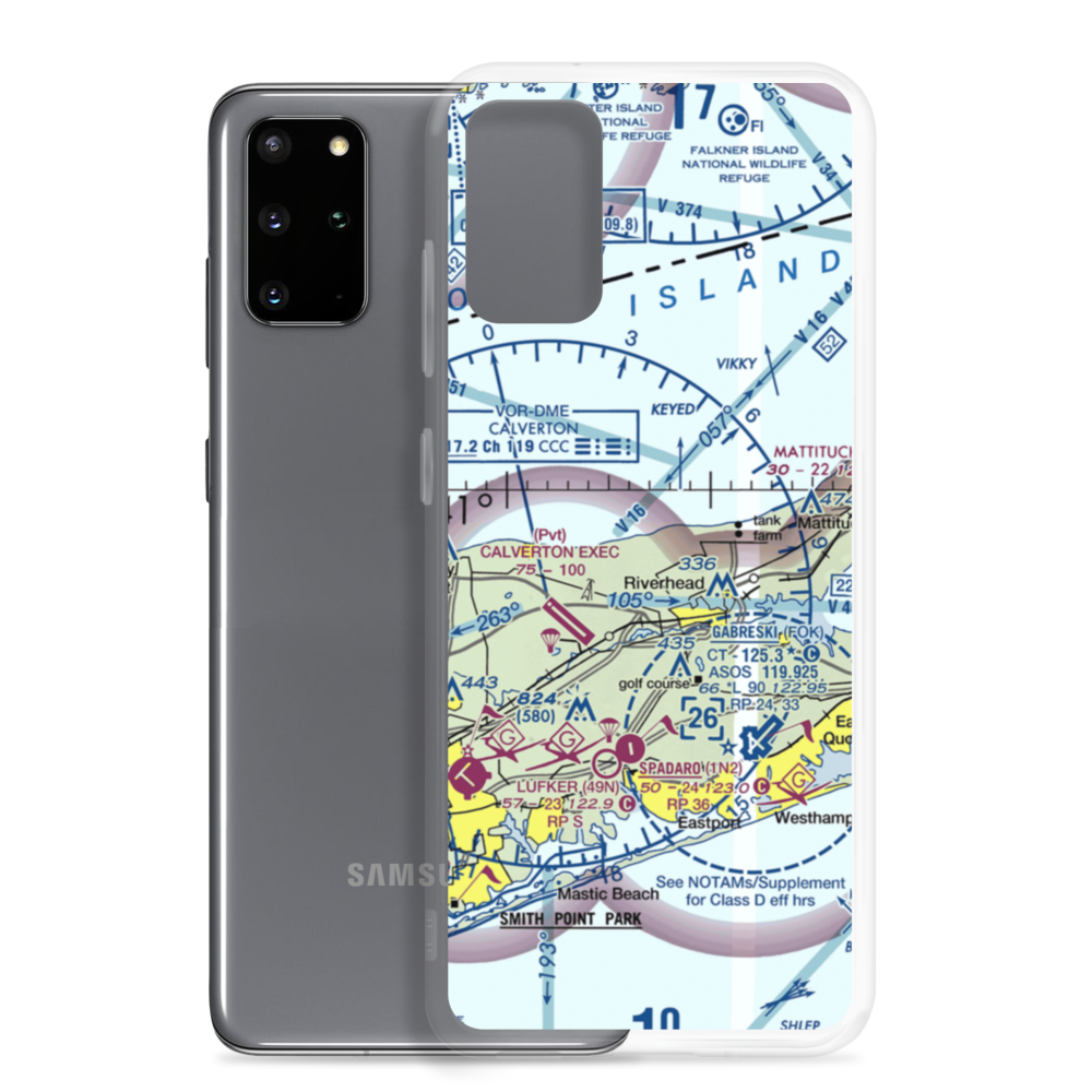 Talmage Field (03NY) VFR Sectional Samsung Case Samsung Galaxy S20 Plus model shown