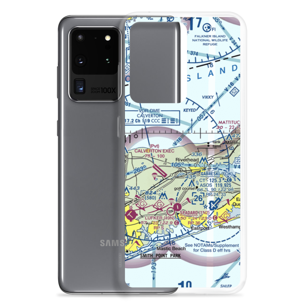 Talmage Field (03NY) VFR Sectional Samsung Case Samsung Galaxy S20 Ultra model shown