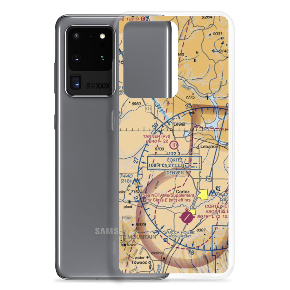 Tanner Field (CO27) VFR Sectional Samsung Case Samsung Galaxy S20 Ultra model shown