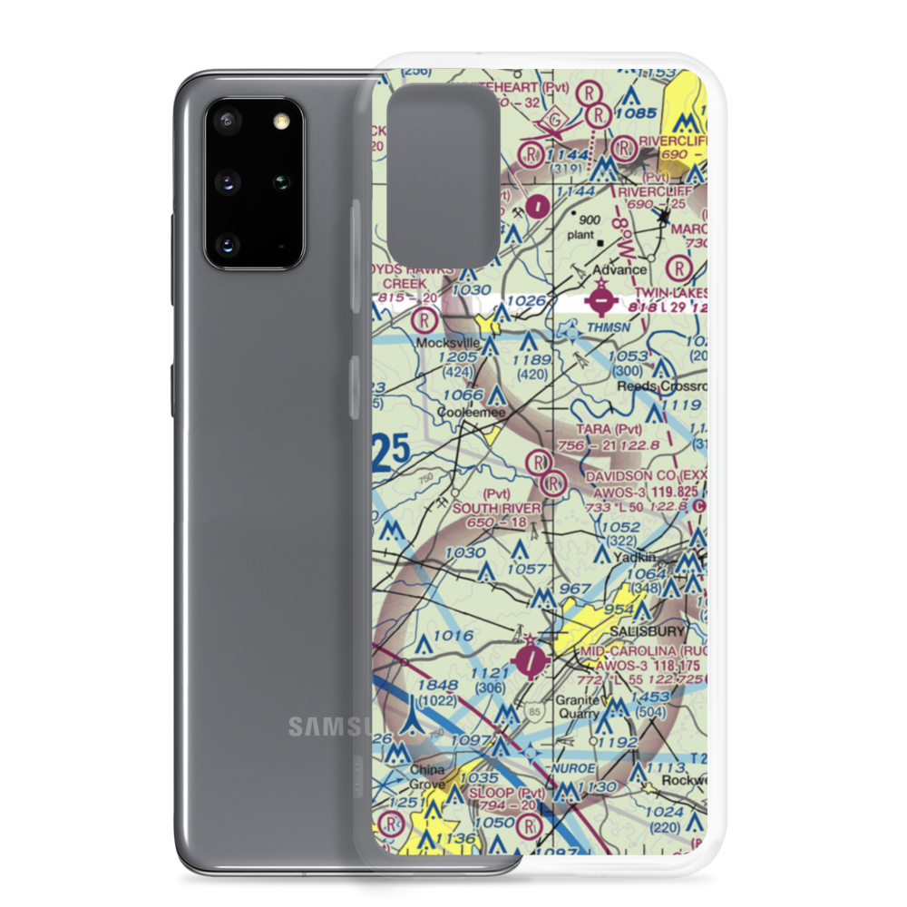 Tara Airbase Airport (5NC1) VFR Sectional Samsung Case Samsung Galaxy S20 Plus model shown