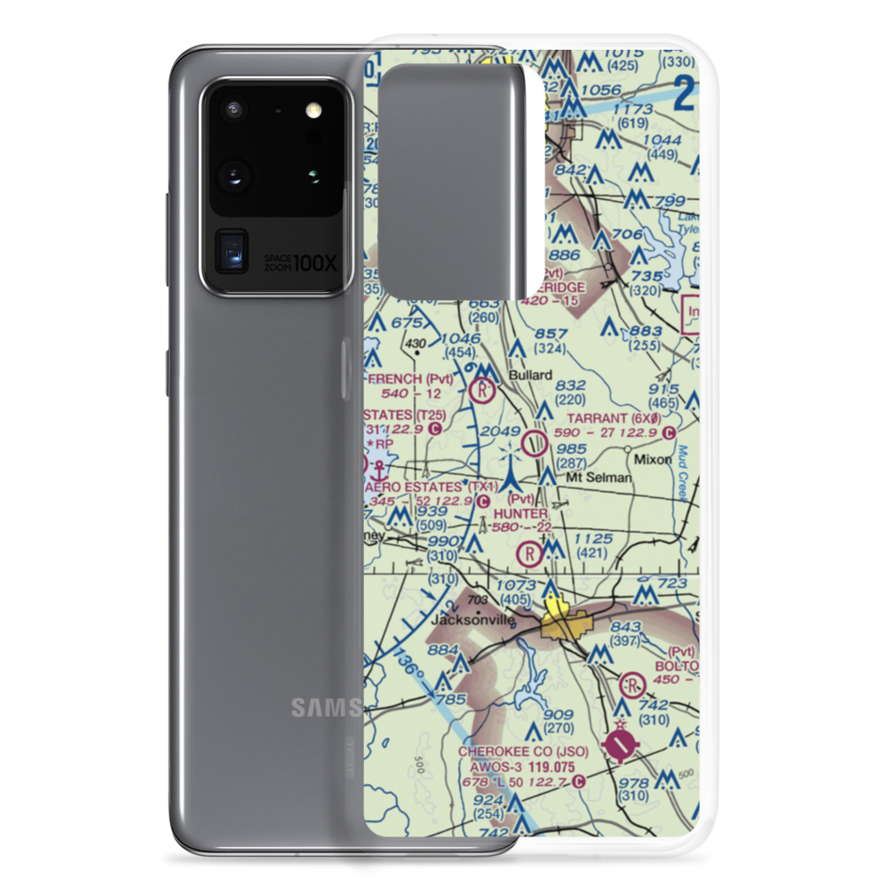 Tarrant Field (6X0) VFR Sectional Samsung Case Samsung Galaxy S20 Ultra model shown