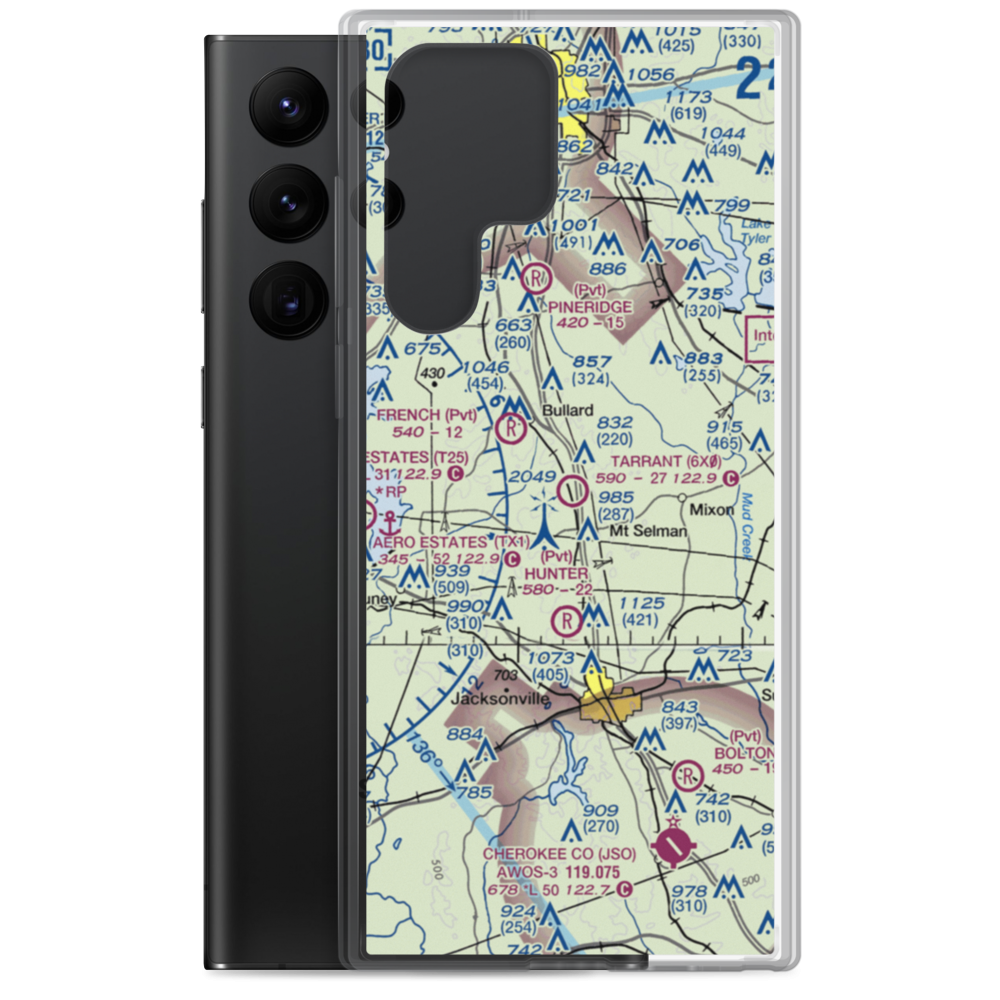 Tarrant Field (6X0) VFR Sectional Samsung Case Samsung Galaxy S22 Ultra model shown