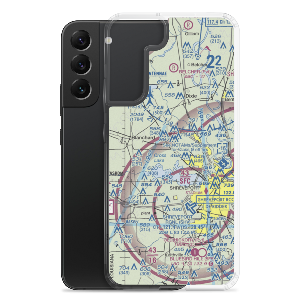 Tater Patch Ultralightport (LS41) VFR Sectional Samsung Case Samsung Galaxy S22 Plus model shown