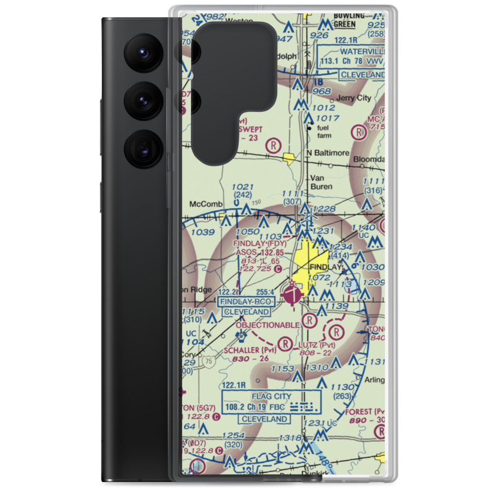 Tathams' STOLport (72OI) VFR Sectional Samsung Case Samsung Galaxy S22 Ultra model shown