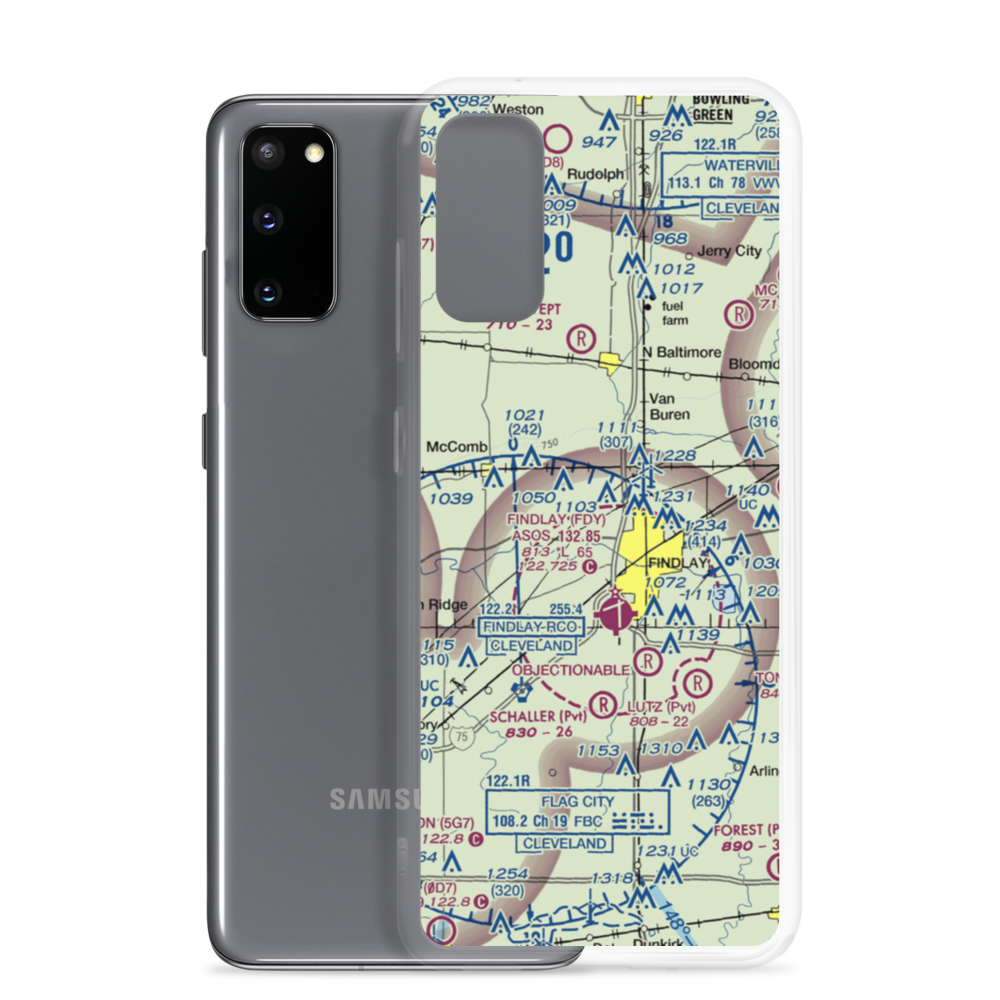 Tathams' STOLport (72OI) VFR Sectional Samsung Case Samsung Galaxy S20 model shown