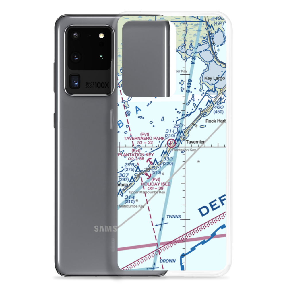 Tavernaero Park Airport (FA81) VFR Sectional Samsung Case Samsung Galaxy S20 Ultra model shown