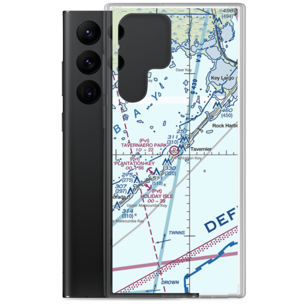 Tavernaero Park Airport (FA81) VFR Sectional Samsung Case Samsung Galaxy S22 Ultra model shown
