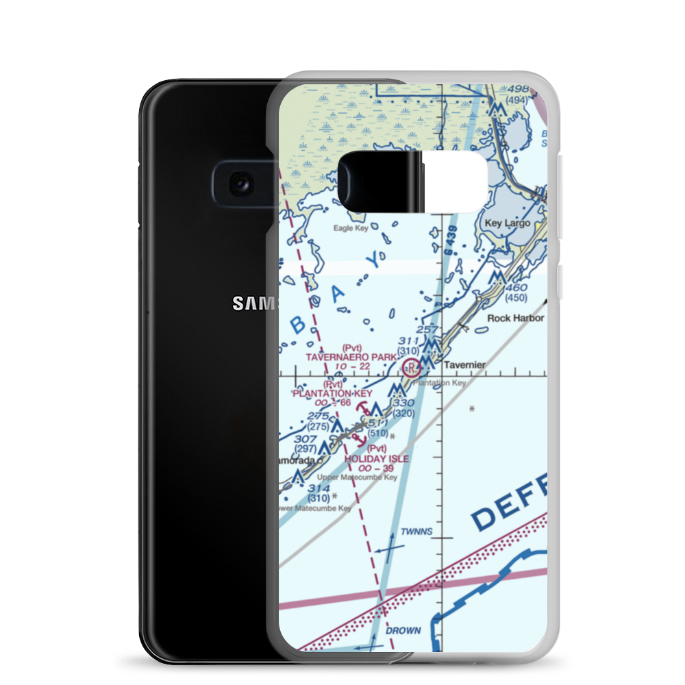 Tavernaero Park Airport (FA81) VFR Sectional Samsung Case Samsung Galaxy S10e model shown