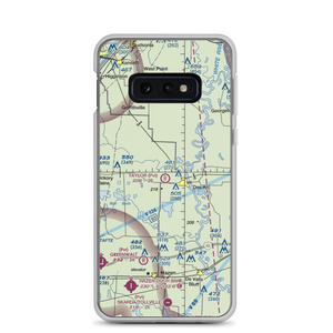 Taylor Airstrip (1AR2) VFR Sectional Samsung Case