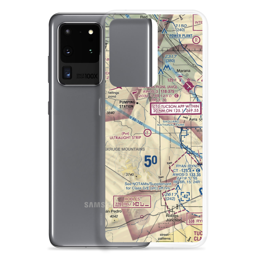 Taylor Field (0AZ1) VFR Sectional Samsung Case Samsung Galaxy S20 Ultra model shown