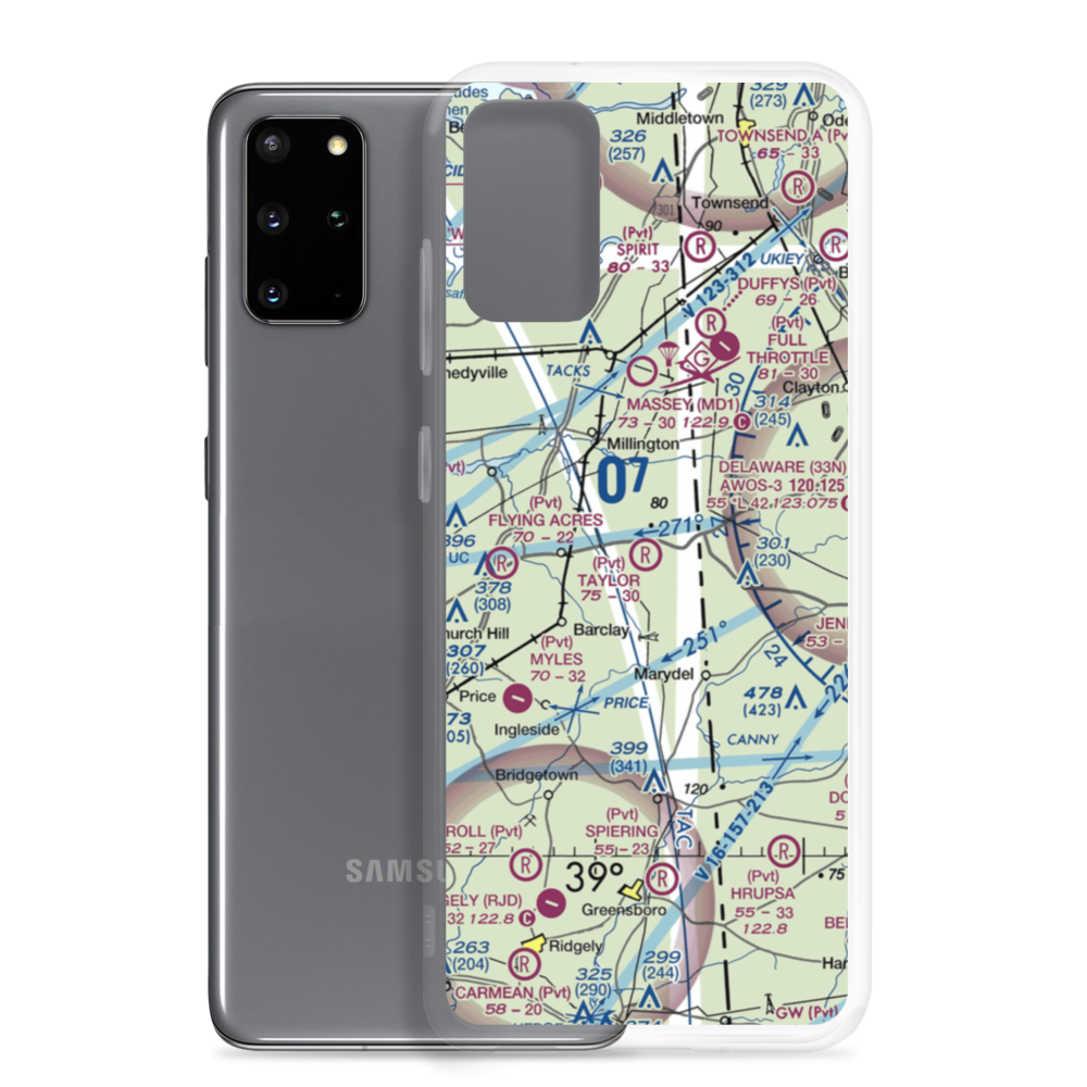 Taylor Field (0MD1) VFR Sectional Samsung Case Samsung Galaxy S20 Plus model shown