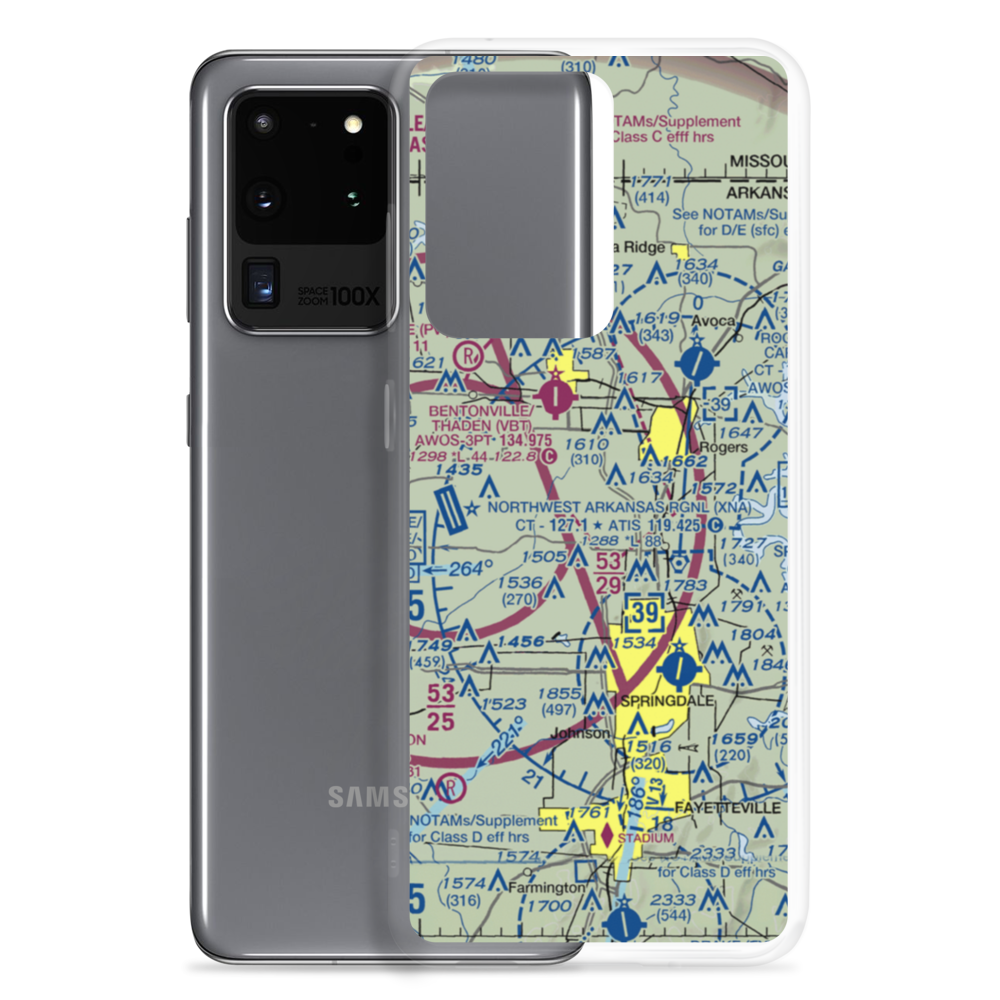 Taylor Field (3AR7) VFR Sectional Samsung Case Samsung Galaxy S20 Ultra model shown