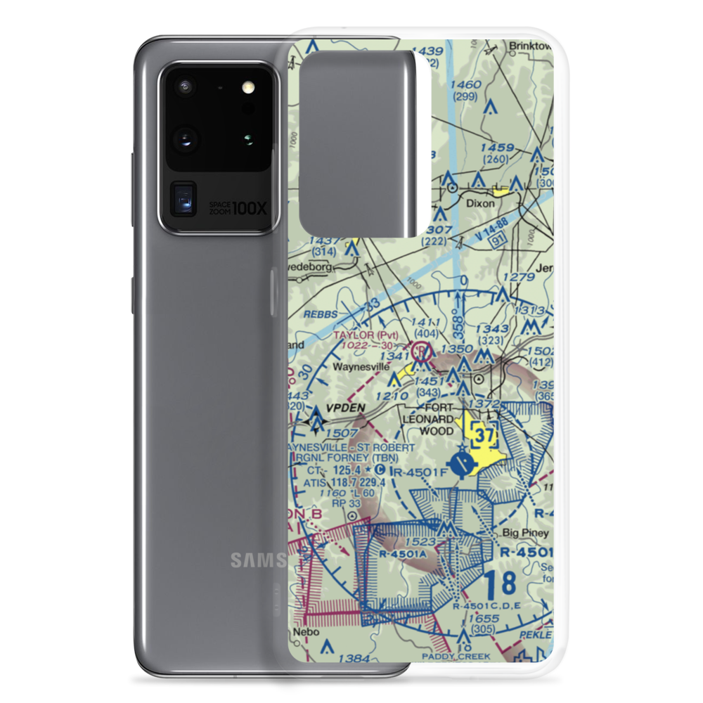 Taylor Field (MU78) VFR Sectional Samsung Case Samsung Galaxy S20 Ultra model shown