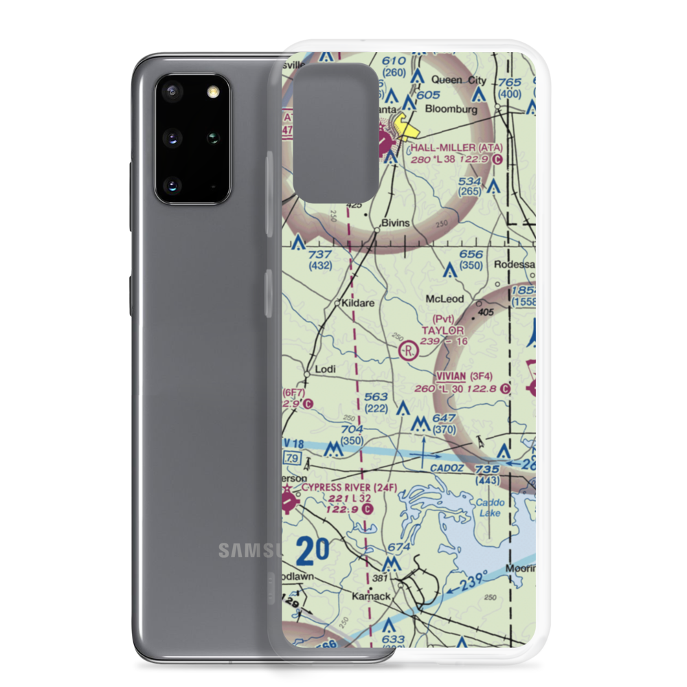 Taylor Field (TE72) VFR Sectional Samsung Case Samsung Galaxy S20 Plus model shown